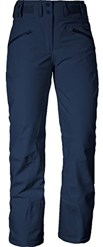 Schöffel Damen Ski Pants Horberg L, wind- und wasserdichte Skihose, wärmende und atmungsaktive Schneehose mit Schneefang, navy blazer, 38
