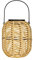 Pauleen 48168 Sunshine Treasure Solar-Laterne für Balkon oder Garten Beige Außenbeleuchtung Kunststoff, Rattan Solar 3000K