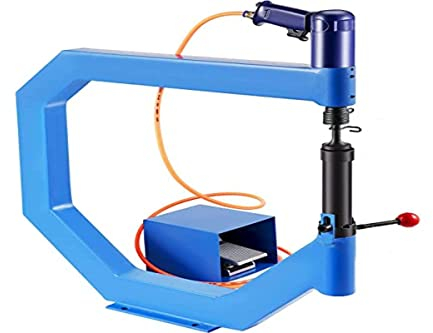 VEVOR Martillo Alisador Neumático 100PSI 875-1350Golpes / min Martillo de Pulido y Alisado Profundidad de Garganta:495mm Martillo Alisador de Aire Comprimido Yunque de 1''/2''/3'' Piezas Automóviles