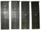 4x Gleitplatten Führungsplatten - GÜDE DHH 1050 / 11T MBS - DHH 1050/10 TC - DHH 1050 / 11T ECO - Holzspalter