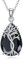 YFN Collier arbre de vie en argent sterling tourmaline noire - Pendentif celtique arbre de vie - Cadeau pour femme, adolescente, fille - Anniversaire, 30*18mm, Argent sterling, Zircone cubique