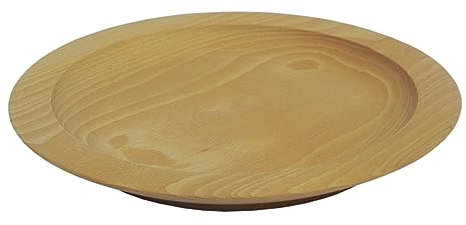 Wooden World - Dekorativer Holzteller zum Servieren von Speisen und Vorspeisen - 30 cm