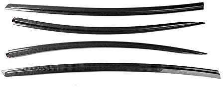Side Window Trim For Tesla For Model 3 Y 2017-2022 Vent Deflector Side Window Deflector Rain Guards Window Visors Rain Guard Accessory Wind Rain Deflectors (Color : Imitation CF for Y)