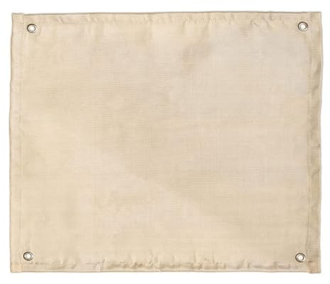 Kcvzitrds Feuerstellen-Grillmatten, Outdoor-Picknick, Feuerfeste Matte, Picknick-Grillmatte für Außengrill, 100 X 80 cm, Deck-Rasenschutz