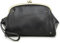 Karoukee Womens Genuine Leather Wristlet Wallet Vintage Multi-Compartment Phone Clutch Purse Ladies Elegant Kiss-Lock Handbag