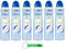 6x Dove Advanced Care Talco Deodorante Spray - Deodorant 72 Stunden Schutz Hilft, die Haut weich und vor Schweiß zu schützen 150ml + Beni Culinari Kostenloser Schlüsselanhänger