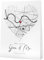 Papierschmiede® Personalisiertes Geschenk Koordinaten Bild „You and Me“ XXL Poster (50x70 cm) Ideal als Hochzeitsgeschenk, Geschenk für Freundin oder Partner, Geschenk für Freund | Jahrestag Landkarte