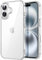 JETech Case for iPhone 16 Plus 6.7-Inch, Non-Yellowing Shockproof Phone Bumper Cover, Anti-Scratch Clear Back (Clear)