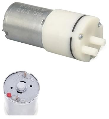 UYCUODLUY 370 Air Pump DC 6V 12V Vacuum Pump Vacuum Booster electronic starter(12V)