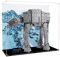 Acryl-Vitrine für Lego 75313 at-at Armored Walking Machine Bauset, transparente Vitrine, staubdichte Vitrine, kompatibel mit Lego 75313 (nur Vitrine) (Hintergrund C)