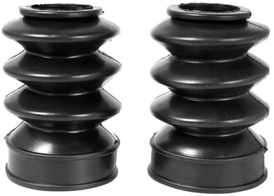 ZHAUPMCB Adatto per Harley Sportster XL 883 1200 Protezione forcelle in Gomma 1 Paio di Ghette per Forcella Anteriore per Moto Ammortizzatore Guardie