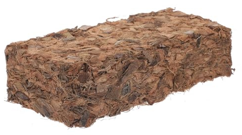 TEHAUX Blocco Nutriente Sfagno per Piante Substrato Leggero e Traspirante Fertilizzante Idroponico per Ortaggi e Fiori in Vaso Supporto Idratante per Germinazione e Trapianto Facile