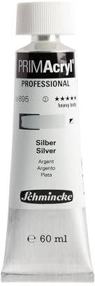 Schmincke PRIMAcryl Professional Silber 60 ml Tube, 13 796 011