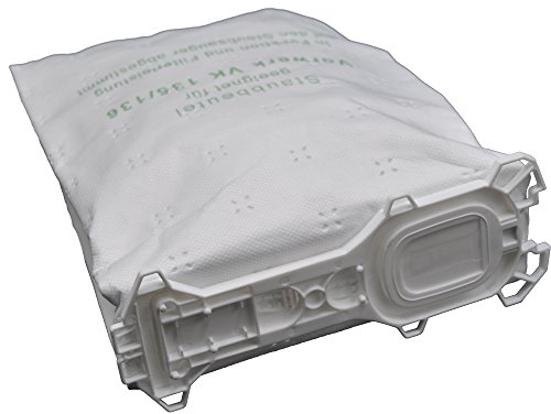 FSProdukte 18 Staubsaugerbeutel geeignet für Vorwerk Kobold VK 135 136 135SC VK135 VK136 FP135 FP136 FP135 SC