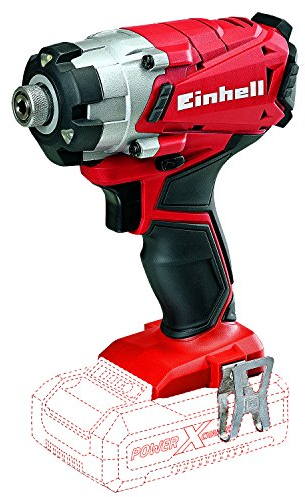Einhell TE-CI 18 Li - Solo Solo Avvitatore a Impulsi a Batteria, 18V, Senza Batteria e Caricabatteria, Set di 10 Pezzi