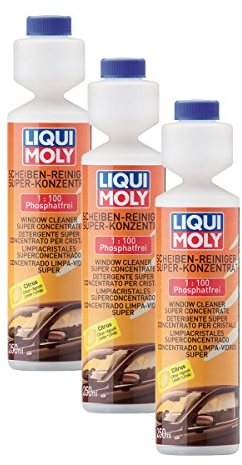3x LIQUI MOLY 1519 Scheiben Reiniger Super Konzentrat ScheibenReinigung 250ml