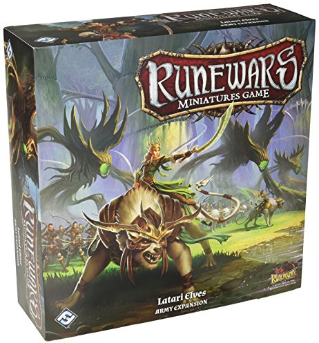 Fantasy Flight Games FFGRWM14 Latari Elf Army Expansion Runewars Miniatures Game
