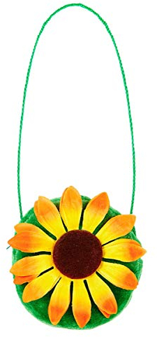 Horror-Shop Kleine Handtasche mit Sonnenblume