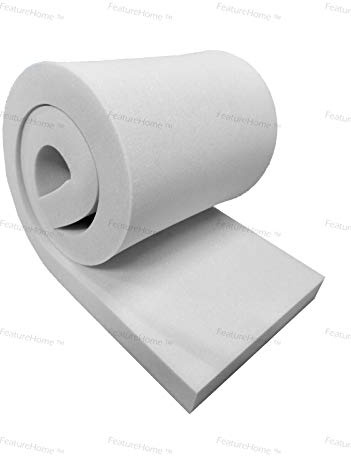 Medium Density Foam Upholstery Sheet - 60 x 20 (152.4 cm x 50.8 cm) - All THICKNESSES (3 Thick (7.6cm))