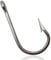 Tuna Fishing Hooks Forged Stainless Steel Big Game Shark Tuna Fishing Hooks Saltwater Freshwater Fishing (12/0-10pcs)