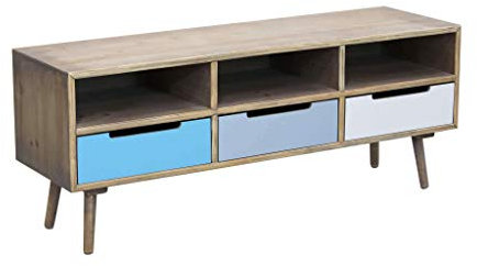MilaniHome.it - Porta TV Televisione per Sala Salotto Soggiorno Design Moderno Legno Coloratodi coloreMulticolor