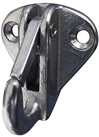 Fender Hook - Marine-Grade A4 Stainless Steel - Up to 8mm Rope - Pack of 2