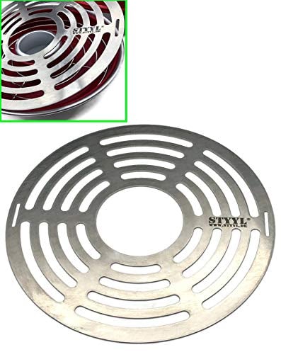 STYYL Gitterrost (2.te Ebene) passend für OMNIA®-Backofen aus Edelstahl | Backblech | Zusatzblech | Grillgitter | Backgitter | Edelstahlgitter | 2ter Boden | für Omnia Sweden