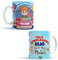 OyC Original y Creativo Taza Cumpleaños - Taza Aquí Bebe el Mejor Hijo del Mundo/Taza aqui Bebe un Super Hijo/Taza con Frase y Dibujo Personalizada con Nombre (Cumpleaños Hijo)