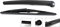 Heckwischerarm Heckscheibenwischer Heckwischer Scheibenwischer Wischer Scheibenwischerarm Wischerblatt Wischerarm AutoHobby Kompatibel mit Jeep 105139836AB