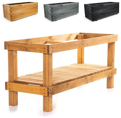 BooGardi Support pour jardinière XXL 90 cm - Convient pour toutes les 5 tailles - Kit de base pour jardinière surélevée - Jardinière