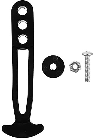 BESPORTBLE Telescopic Ladder Fixing Buckle 2 Holes Yacht Clamp Boat Storage Clip Adjustable Ladder Clip for Boat Safety Retaining Belt 2- Hole Ladder Boat Clamp Marine Rubber Bracket Clip