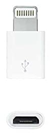 Nano Cable Adaptateur LIGTNING/M - MICROUSB/H Blanc