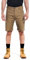 Cat erpillar Canvas Utility Shorts für Herren mit 2-Wege-Stretch, sicherer Oberschenkeltasche und verstärkten Gürtelschlaufen, Khaki, 56
