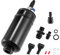 X AUTOHAUX External Inline Fuel Pump 0580254044 with 10AN Inlet 8AN Outlet Kit