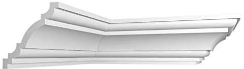 Zierleisten Zierprofile XPS Styroporleisten Stuckleisten Stuck Dekor Wand&Decken Profile 20 meter + 4 Ecken (120x110mm) K 3