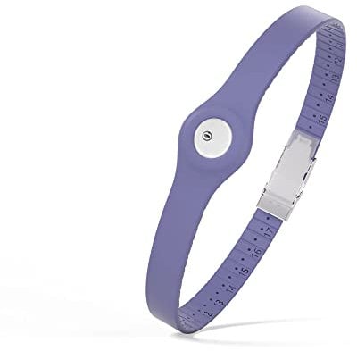 Divoti CGM Continuous Glucose Sensor Cover Armband Compatible with Freestyle Libre 3, Adjustment to Fit, Carmella Blue