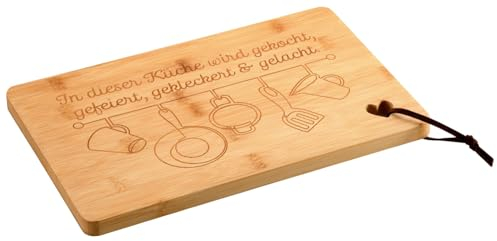 Kesper 58391 Tagliere, Legno di bambù