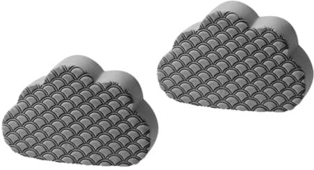 minkissy 2pcs Mirror Cleaning Sponge Dish Pad Non-Scratch Scrubbing Pad Sponge Scrubber Kitchen Bathroom Cleaning Tool