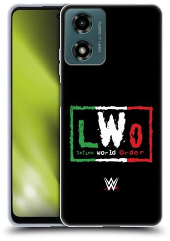 Head Case Designs Offizielle WWE LWO Flagge Mexikos Latino World Order Soft Gel Handyhülle Hülle kompatibel mit Motorola Moto G04/G04s/G24 4G