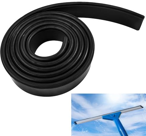 Premium Silicone Squeegee Rubber Replacement - 41in Roll | Versatile Squeegee Blade for Shower, Window & Glass Cleaning