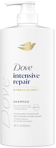 Dove Shampoo Intensive Repair for Damaged Hair with Bio-Protein Care Technology and Amino Serum 28 Fl Oz