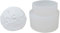 YUGSHNKFC Moon-Shaped Resin Glass Moulds with Lid Moulds for Making Candle Cups Jewellery Case Tea Light Holder Succulent Plant Holder
