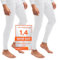 Celodoro 2er Pack Herren Ski- und Thermounterhose Light - Weiß XL