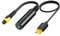 xbiez Digital to Analog Sound Conversion Cable Digital SPDIF Coaxial to Analog 3.5mm Stereo Sound Cable for Gaming Consoles