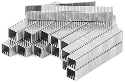 MEISO 12 Boxen mit Heftklammern aus Edelstahl, Metall für Hefter, Heftklammern Nr. 10 Standardgröße, Klammern für Mini-Hefter, 1000 Heftklammern pro Box, langlebig und rostfrei