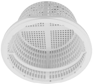 Cestino filtrante per piscina, rete per skimmer per vasca idromassaggio, strumento per la pulizia dello stagno, detergente per manico da 18 x 10 cm, rimozione foglie, uso interno esterno, manutenzione