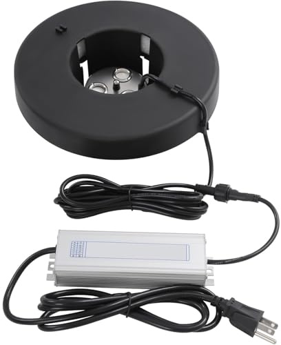 Brumisateur à ultrasons à 3 têtes - Machine d'humidification 900 ML/h for fontaines, humidificateurs d'air, Aquariums et brumisation de Jardin, hydroponie et salles de Culture intérieures.