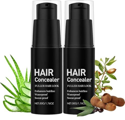 Lefron Hair Concealer, Lefron Magic Hair Concealer 2.0, Instant Hairs Concealers Cream, Waterproof for Lasting Coverage, Instantly Cover Grey Roots for Women Men (2)