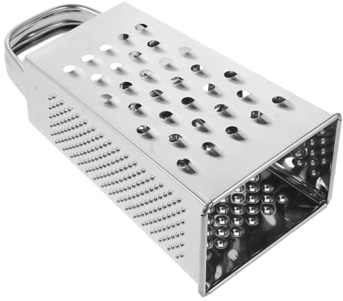 TOYANDONA Multifunktionaler Edelstahl Vierkantreibe mit Vier Schneideflächen Gemüse Käsehobel Langlebig Robust für Küchen Gemüse Schneiden und Reiben