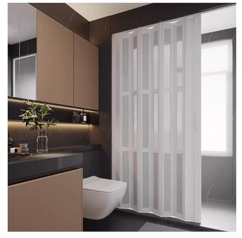 Porta a tenda Porta pieghevole, Porta pieghevole a soffietto in PVC di diverse dimensioni(160X198CM)